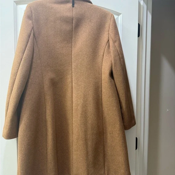 DKNY Women's Tan Trench Coat - Picture 2 of 6